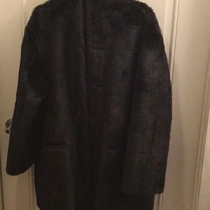 Reversible Fur And Suede Woman’s Coat